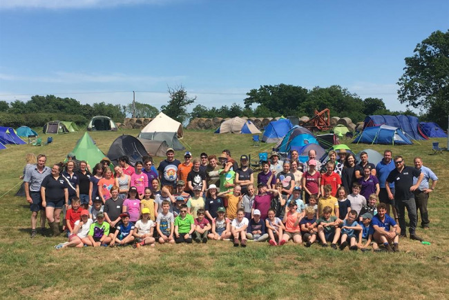 Countrysider conservation campout