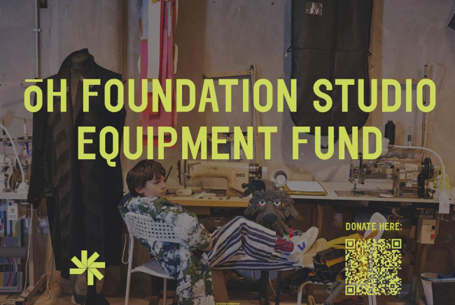 the ōH Foundation Studio Equipment Fund