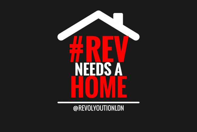 REV NEEDS A HOME
