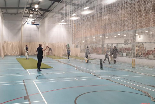 Indoor Cricket Nets at Longridge High
