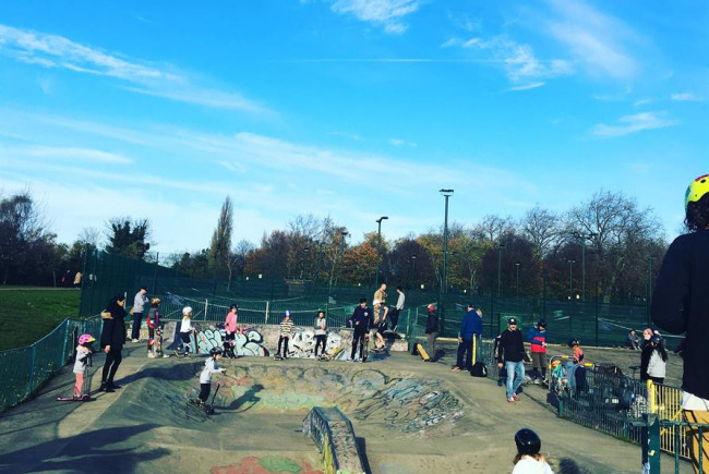 Finsbury Park Skate Plaza
