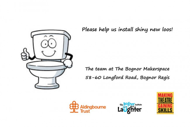 New loos for Bognor Makerspace!