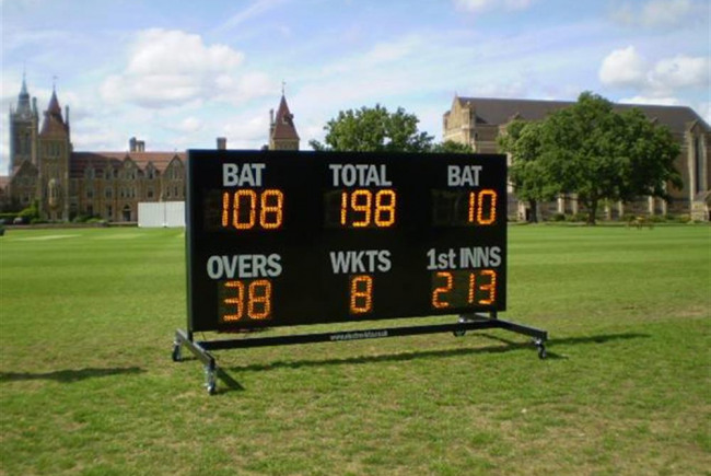 Richmond School Cricket Scoreboard