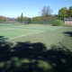 Resurfacing local tennis courts