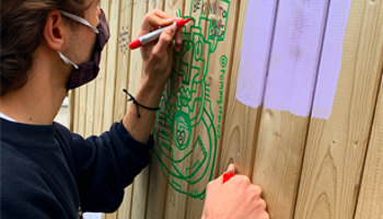 Express Yourself Wall - Malvern Pride