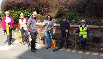 Restoration of Louisa Bay flower beds