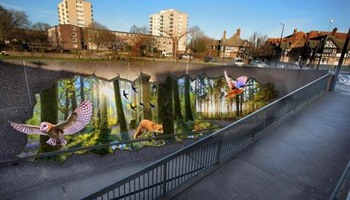 Supertrees Mural Chester