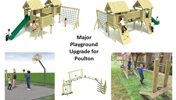 New Play Equipment for Poulton village