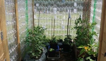 Community Green House from Recycling