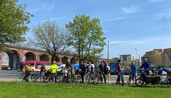 Bike recycling in Worcester