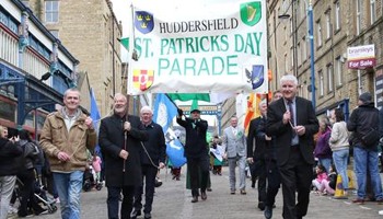 Huddersfield's St Patrick's Day Parade