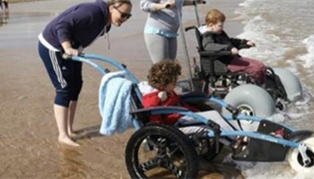 Beach Wheelchair Access For Roker Beach