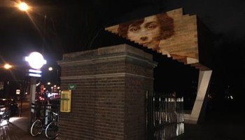 Bethnal Green Memorial Projection