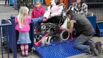 Wheelchair Coach for Miniature Railway 