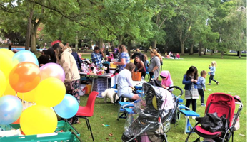 Community Party in The Park