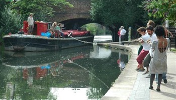 Keep the Puppet Barge up and floating!
