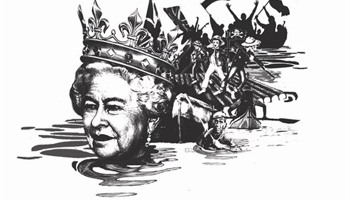 The Queen's Jubillegal Head