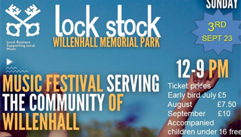 WILLENHALL LOCK STOCK  Sept 3rd 2023