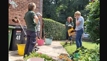 Gardens for the disadvantaged Knutsford