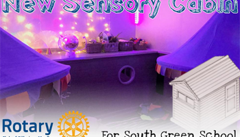 Sensory Cabins for pupils in South Green