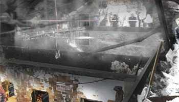 Salt making at the Salt Works - Marston