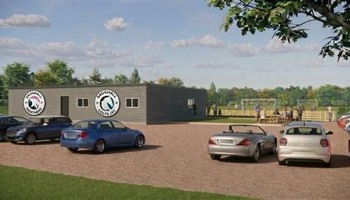 Saughall colts community net zero pavilion 