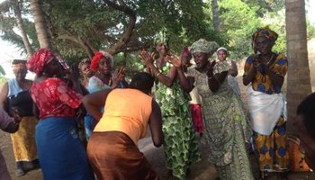 Shumba Community drum circle and party
