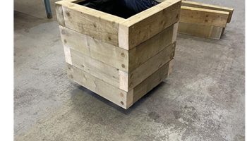 Planters for Crossens village 