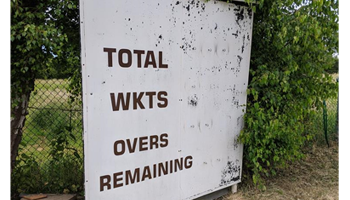 New Electronic Scoreboard for Betsham CC