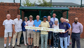 Boost facilities at Gt Harwood Bowls 